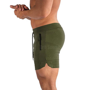Pantalones Cortos Deportivos Casuales para Hombre, de Alta Calidad, Ligeros, Transpirables, de Secado Rápido, Sólidos, para Entrenamiento y Running - Product Image 3
