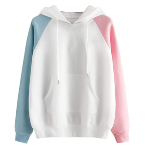 Sudadera con Capucha para Mujer OARH INT INDUSTRY, Informal, de Color Sólido, Manga Larga, Tejida, Transpirable, con Forro y Bolsillos - Product Image 1