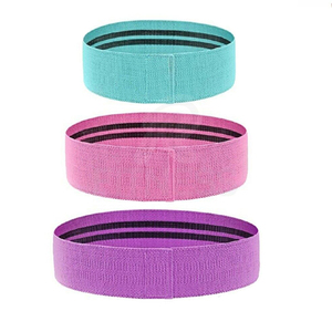 Bandes de Résistance en Tissu pour Fessiers, Cercles de Résistance pour Hanches, Bandes Antidérapantes pour Squats, Entraînement des Jambes, Gym, Fitness, Exercices à Domicile - Product Image 3