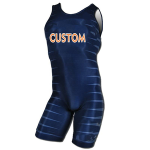 Meilleures ventes : Maillots de lutte personnalisés par sublimation, en Spandex/Polyester, tissu 220g, créez votre propre design, très demandés, grandes tailles - Product Image 5