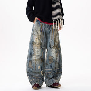 Pantalones Deportivos con Lavado Ácido al Por Mayor, Pantalones Deportivos para Hombre de Alta Calidad con Bolsillos, Pantalones Deportivos con Logotipo Personalizado para Hombre - Product Image 5