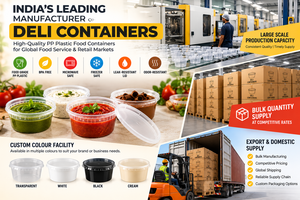 8oz Round PP Deli <b>Container</b> with Lid <b>Food</b> Grade <b>Plastic</b> microwave safe Takeaway <b>Food</b> Packaging for Restaurants & HORECA Delivery - Product Image 5