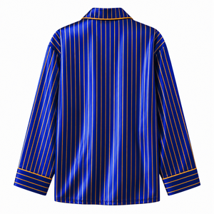 Sigma Gamma Rho Sorority Women's Striped Pajama Set Button-Front PJs With Drawstring Pants Comfortable Sleepwear Cozy Loungewear - Product Image 4