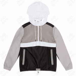 Conjunto Deportivo de Verano para Hombre, Chaqueta Cortavientos de Nailon de Alta Calidad, Impermeable, de Secado Rápido, Ligero, con Capucha y Pantalones Cortos con Múltiples Bolsillos - Product Image 2