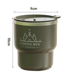Taza de Viaje Aislada Personalizada, de Acero Inoxidable, con Impresión Serigrafiada, para Regalo Corporativo, Taza de Café, MOQ Bajo - Product Image 2