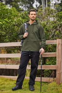 Chaquetas Cortavientos Personalizadas de Alta Calidad para Entrenadores, Chaquetas para Correr al Aire Libre, Chaqueta de Ciclismo con Cremallera para Hombre - Product Image 2