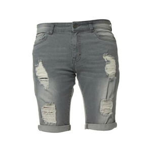 Pantalones Cortos de Mezclilla para Hombre, Diseño Casual y Elegante 2025, 100% Algodón, Colores Sólidos, Alta Calidad, Servicio OEM, Precio de Mayoreo, MOQ Bajo - Product Image 2