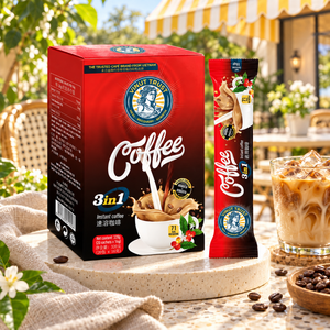 Vinut Trust Café Instantané 3-en-1 Mélange Arabica Robusta 320g Boîte Goût Doux Caféiné du Vietnam - Product Image 3