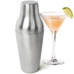 Shaker à cocktails en acier inoxydable au design élégant, prix abordable, mini shaker à cocktails en métal argenté personnalisé, shaker à cocktails unique, shaker à boissons - Product Image 2