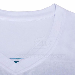 Tenue de basket-ball pour homme AZORES SPORTS, vêtements d'entraînement respirants, séchage rapide, durables, 100% polyester - Product Image 4