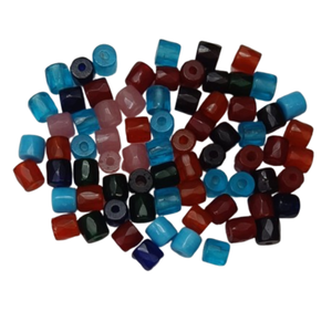 Nuevas Cuentas de Vidrio Redondas Mixtas de Alta Calidad, Bolas Facetadas Surtidas, Separadores Sueltos para Fabricación de Joyería y Pulseras DIY - Product Image 5