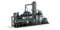 Ligne de raffinage du sel industriel 5TPH avec pompe |   Cristallisoir à circulation forcée sous vide entièrement automatisé |   Purification du sel marin