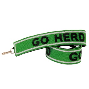 Premium Handmade Beadwork <b>Red</b> Gameday Clear Bag Straps Custom Hail State Sports Fan College Girls Use Strap Full Customized Size - Product Image 5