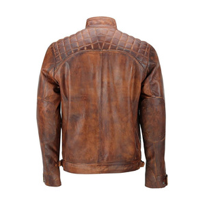 Premium <b>Mens</b> <b>Leather</b> <b>Jacket</b> Stylish Genuine <b>Leather</b> Comfortable Lightweight Fashion Daily Wear - Product Image 5
