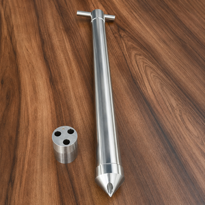 Sonde d'échantillonnage verticale manuelle en acier inoxydable haute précision pour l'analyse industrielle de l'huile, du carburant, des produits chimiques et de la qualité de l'eau - Product Image 2