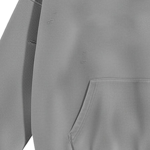 Sudadera con Capucha para Hombre, Estilo Urbano, Vintage, con Efecto Desgastado, Suave al Tacto, para Uso Diario Informal - Product Image 2