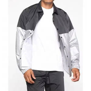 Ensemble de course pour homme coupe-vent avec veste à poignets élastiques et pantalon assorti, en polyester respirant - Product Image 5