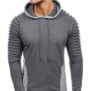 Soft Fabric Hooded Sweatshirt Everyday Wear Long Sleeve Casual Pullover Comfortable Outerwear Garment - Product Image 1