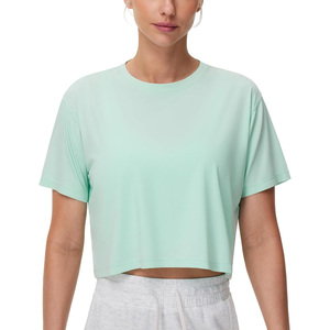 Custom Womens Training Tops Lightweight Fitness Apparel Breathable Sportswear OEM Manufacturing Pakistan - Product Image 1