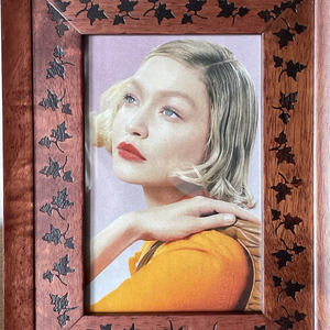 Traditional Handmade Solid <b>Wood</b> <b>Photo</b> Frame Vintage Tabletop Display for Home Office Living Room Timeless Rustic Decor Premium - Product Image 4