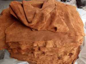 หนังวัวกลับสีเทา ISONZ Leather Zone หนา 0.8-2.2 มม. กันน้ำ สำหรับรองเท้า กระเป๋า เสื้อแจ็คเก็ต กางเกง ถุงมือ เข็มขัด สินค้าสั่งทำพิเศษ - Product Image 4