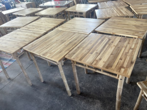 Hot Sale Handmade Bamboo Table and Chair <b>Set</b> for Living Room, Cafe & Resort Furniture - Product Image 6