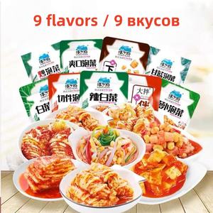 Kimchi Coreano Picante al por Mayor de Fábrica, 100g*60 Bolsas, Sin Aditivos, Repollo Picante en Conserva - Product Image 5