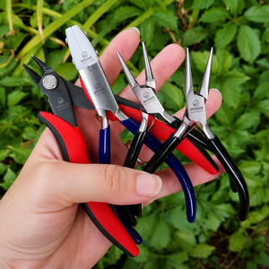 Micro Round Nose Jewelry Pliers Super Fine Rosary <b>Wire</b> Looping Tool for Beading Jewelry Making and <b>Craft</b> Work - Product Image 4