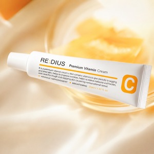 ครีมแร่ธาตุพรีเมียม REDIUS วิตามินซี ผิวขาว ลดเลือนริ้วรอย บำรุงผิวกลางคืน กลีเซอรีน ครีมบำรุงผิวหน้าแบบหลอด สูตรเกาหลี - Product Image 1