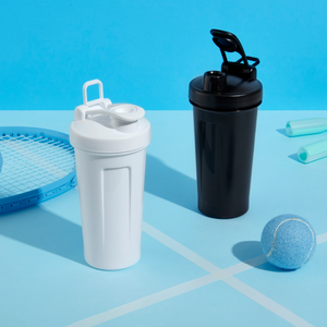 Bottiglia d'Acqua in Plastica Personalizzabile con Logo, 690ml, Riutilizzabile, Ecologica, Senza BPA, per Bere Direttamente, Antigoccia - Product Image 4