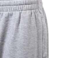 Shorts de sport gris cendre pour hommes, qualité OEM supérieure, personnalisables, en mélange coton-polyester, pour l'entraînement, qualité premium