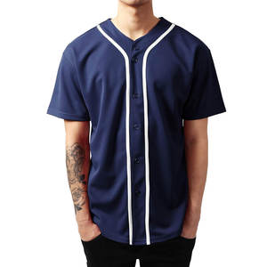 Maillot de baseball pour homme de bonne qualité, entièrement personnalisable, très tendance, anti-plis, respirant, anti-bactérien, séchage rapide - Product Image 1