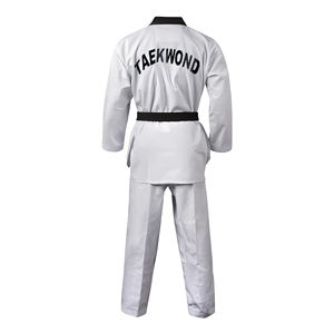 Uniforme de Taekwondo de Algodón, Duradero, Transpirable, Antiencogimiento, Ropa de Artes Marciales, Directo de Fábrica, Personalizado, OEM, ODM, Venta al Por Mayor - Product Image 4