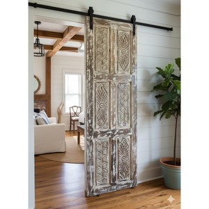 Butée de porte rustique en bois d'acacia artisanal - Vente en gros - Product Image 1