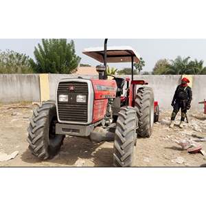 Potente tractor Massey Ferguson MF 375 4WD 75 HP listo para arar para la Agricultura fabricado en Pakistán - Product Image 4
