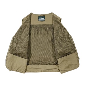 Personnalisé Hommes Tactique Pêche Gilet En Plein Air Randonnée Camping Photographe Gilet Plusieurs Poches Maille Veste Chasse & Voyage - Product Image 3