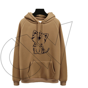 Sudadera con Capucha Amarilla para Mujer Top Q2027, con Bolsillo Frontal, Tejido de Algodón Sólido, Estilo Invernal - Product Image 5