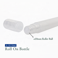 Fabricant taïwanais 10ml PP rouleau bouteille parfum parfum huiles de massage rechargeable rouleau sur bouteille