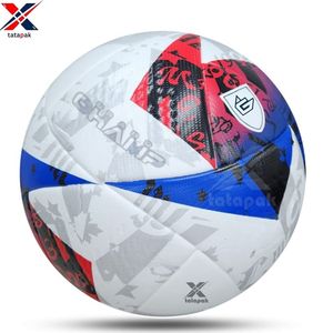 Balón de Fútbol de PVC Duradero de Tamaño Oficial 3 para Adultos Unisex, Entrenamiento Profesional, Diseño de Logotipo Personalizado OEM TATA PAK - Product Image 4