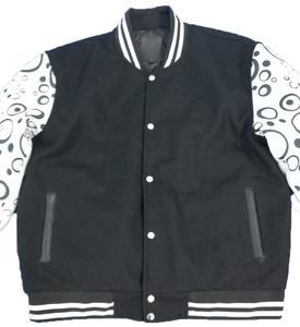 แจ็กเก็ตผ้าฟลีซผู้ชายสไตล์ฮิปฮอปเท่ๆสำหรับฤดูหนาวคอตั้งปักหนังกันลมระบายอากาศได้ดี - Product Image 6