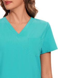 Uniforme Médico para Enfermeras OEM, Uniforme de Enfermera con Diseño Moderno, Conjuntos de Uniformes de Tela de Poliéster - Product Image 4