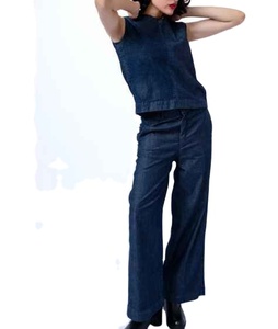 เสื้อผ้ายีนส์สำหรับผู้หญิงหรูหราเรียบง่ายหรูหราสง่างามนุ่มใส่สบายไม่ซ้ำใครทันสมัยไม่เหมือนใคร - Product Image 2