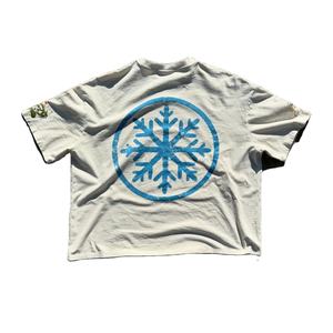 Nueva tendencia Boxy camisetas Boxy Drop Shoulder camiseta Tee logotipo impreso personalizado Unisex Street Fashion - Product Image 2