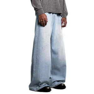 กางเกงยีนส์ทรงหลวมผู้ชาย แฟชั่น กางเกงผู้ชายแบบซักล้าง ใส่สบายทุกวัน ขายดี กางเกงผู้ชาย - Product Image 2