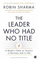 El líder sin título de Robin Sharma, libro en inglés con tapa blanda, motivacional, de negocios y educación, 216 páginas