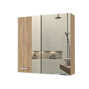 Armadietto da Bagno a 4 Ripiani con Specchio, Mensole di Qualità Premium per i Tuoi Oggetti Essenziali - Product Image 2
