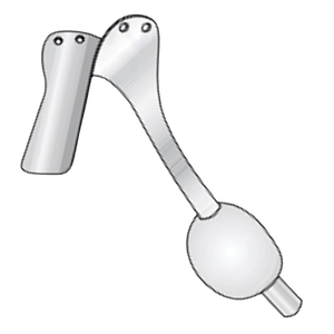 Auvard Vaginal Speculum <b>Weighted</b> <b>Small</b> Blade 38x90mm Manual Surgical Stainless Steel CE Certified Manufacturer in Pakistan - Product Image 1