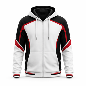Sudadera con Capucha Personalizada al por Mayor para Carreras, de Invierno, Sólida, Bordada, 100% Algodón Orgánico - Servicio OEM para Pedidos al por Mayor - Product Image 1