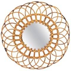 Espejos Colgantes de Mimbre Natural 100% Tejidos a Mano, Espejos Ovalados de Madera para Montar en la Pared, Artículos Económicos para Decoración del Hogar - Product Image 3