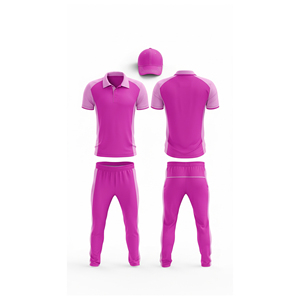 Conjunto de Uniforme de Cricket Sublimado – Equipo Personalizado |   Uniforme Completo de Cricket para Hombres, Mujeres y Jóvenes, Camiseta Polo y Pantalones - Product Image 3